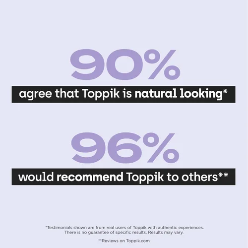 Vista 7 de Toppik Relleno de cabello, negro, 12G