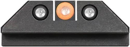 Vista 2 de Night Fision Tritium Night Sight Set for Glock 42/43/43X - Perfect Dot Front Sight with Added Daytime Ring - Front Ring Color Options - Various