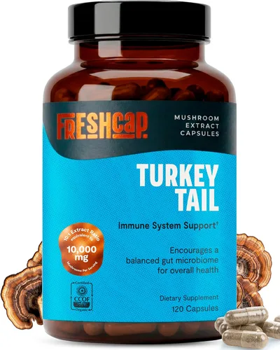 Vista 15 de FreshCap Mushrooms Suplemento de melena de leones en polvo, 14,000 mg, extracto de melena de león, suplemento de hongos para concentración