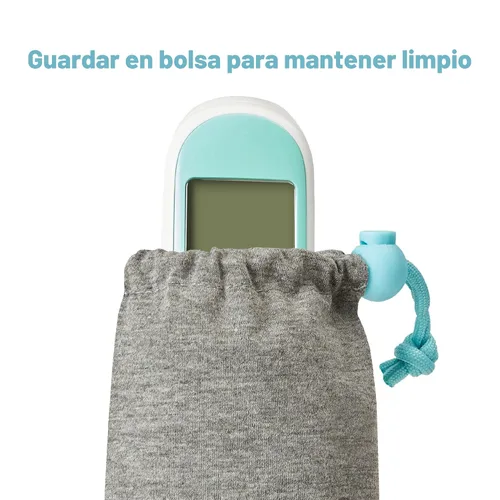 Vista 6 de Termómetro Frida Baby, termómetro infrarrojo 3 en 1 para oído, frente y sin contacto, termómetro de fiebre para bebé, lactantes, niños pequeños