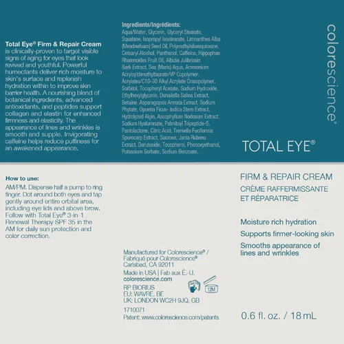 Vista 5 de Colorescience Total Eye Firm & Repair Cream, 6 fl. oz.