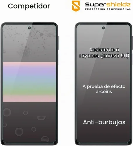 Vista 2 de Supershieldz Protector de pantalla de vidrio templado diseñado para Motorola Edge (2022), antiarañazos, sin burbujas