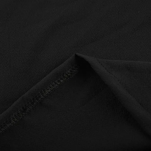 Vista 7 de Blusas sexys para mujer, cuello en V, elegante, encaje de manga 34, talla grande, costuras de pestañas, camisetas casuales