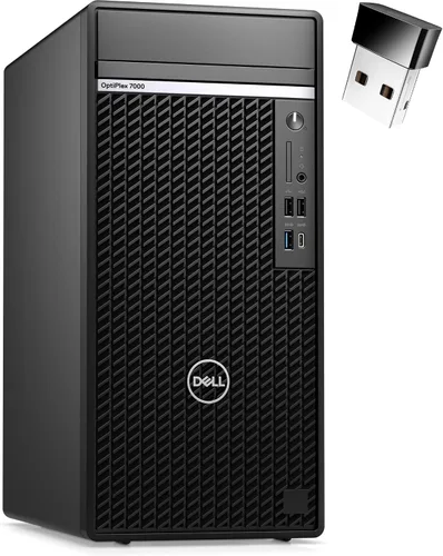 Vista 9 de Dell Computadora de escritorio Tower para negocios y hogar, OptiPlex de próxima generación, procesador Intel de 4 núcleos de 14ª generación, memoria