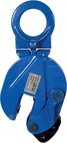 Vista 3 de Vestil Abrazadera de placa vertical de acero EPC-20 2,000 Lb. Capacidad Azul