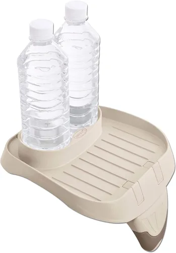 Vista 7 de Intex Asiento antideslizante para bañera de hidromasaje (paquete de 4) con portavasos y bandeja de refrigerio