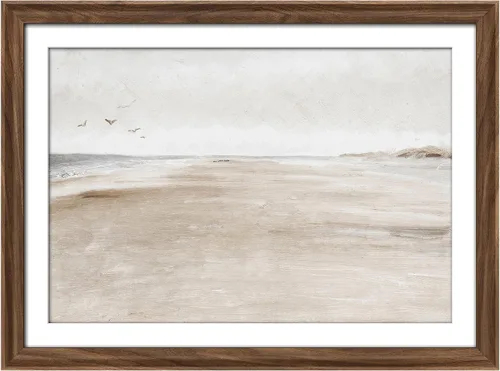 Vista 259 de MUDECOR Lienzo enmarcado prémium para pared, pinos nevados en bosque de invierno, ilustraciones modernas, arte contemporáneo, escénico, divertido