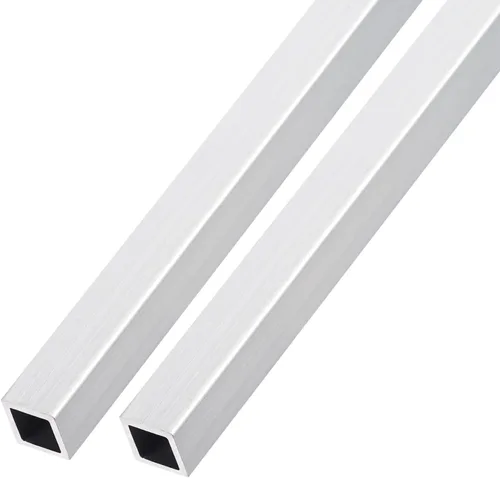 Vista 10 de METALLIXITY Tubo cuadrado de aluminio (6 mm x 6 mm x 1 mm x 300 mm) 2 piezas, Tubo de aluminio 6063 - para mobiliario del hogar, maquinaria