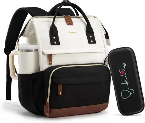 Vista 52 de LOVEVOOK Mochila para laptop para mujer, 15,6 pulg.