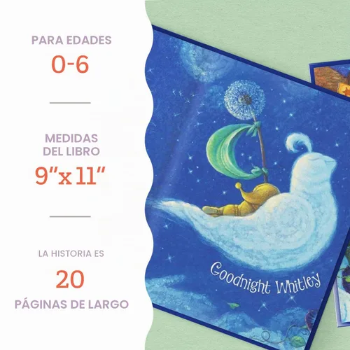 Vista 4 de Cuento de la hora de dormir para bebé - Libro infantil personalizado 9 x 11 pulgadas I See Me!