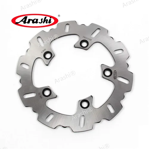 Vista 7 de Arashi Rotores de disco de freno delantero y trasero para Yamaha YZF R1 2004 2005 2006 motocicleta accesorios de repuesto YZF-R1 negro 04 05 06