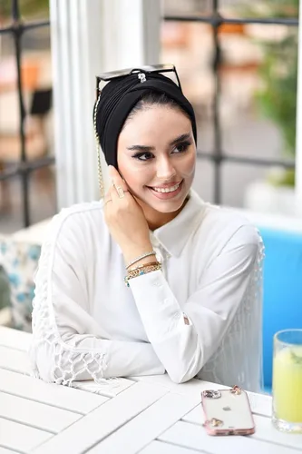 Vista 3 de Turbantes cruzados para mujer, hiyab para mujer, envolturas para el cabello, envolturas para la cabeza para mujer, hiyab para mujer, hiyab