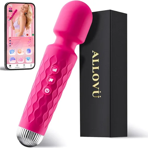 Vista 10 de Allovü - Vibrador de juguetes sexuales para mujeres, vibradores personales masajeadores, recargable por USB, estimulador de clítoris, juguetes