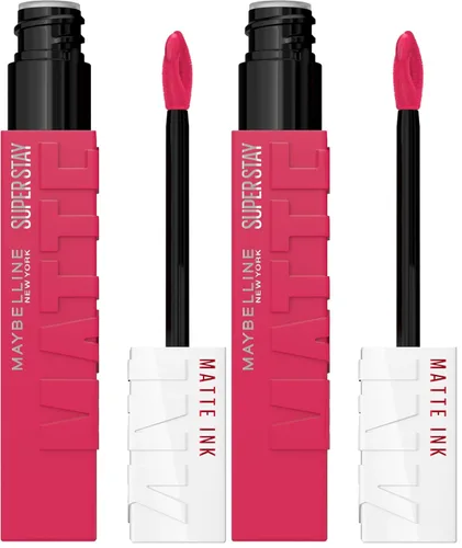 Vista 59 de Maybelline SuperStay - Lápiz labial líquido de tinta mate, “Mover”. 0.17 Oz liquidas 160 MOVER