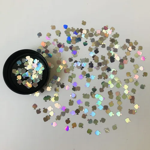 Vista 21 de PrettyG Paquete de 0.35 oz/paquete – Lentejuelas con purpurina en forma de diamante 3D de 0.118 pulgadas – Festival Rave Belleza Maquillaje Cara