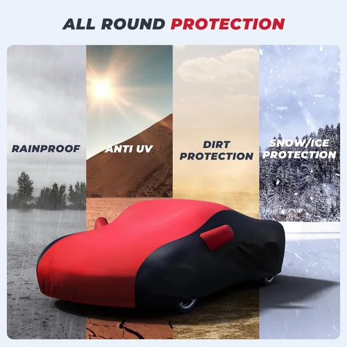 Vista 5 de KAKIT Funda impermeable para automóvil de ajuste personalizado para C3 Stingray 1968-1982, cubierta resistente a los rayos UV a prueba