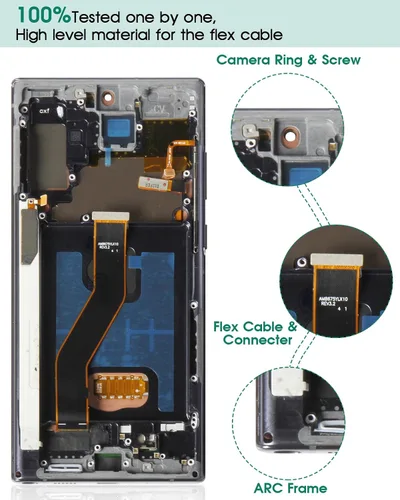 Vista 6 de TFT para Samsung Note 10 Plus Reemplazo de pantalla LCD para Samsung Galaxy Note 10 Plus Pantalla LCD para Galaxy SM-N975F, SM-N975U LCD táctil