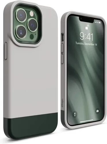 Vista 10 de elago Funda Glide Armor diseñada para iPhone 13 Pro, protección contra caídas, cubierta de TPU protectora a prueba de golpes, piezas mejoradas a
