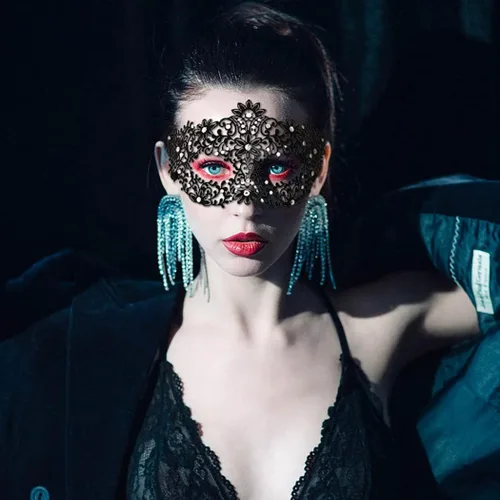 Vista 5 de Campsis Máscaras de Disfraz para Mujer