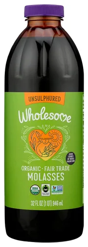 Vista 6 de Wholesome Melaza orgánica Blackstrap, 16 oz, paquete de 1