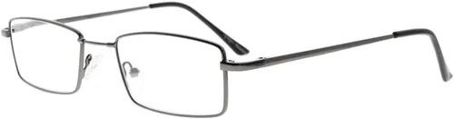 Vista 16 de Eyekepper Anteojos de lectura con bisagras de resorte con puente de titanio de memoria flexible para hombres y mujeres (negro, +0.50)