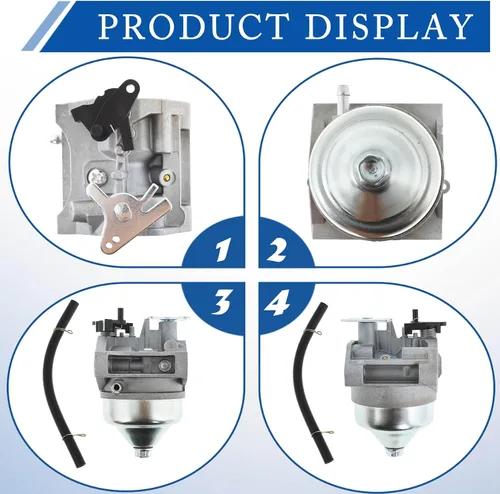 Vista 4 de WFLNHB Reemplazo del carburador 16100-Z0Y-853 16100-Z0L-852 para motores Honda GCV160A GCV160LA GCV160LA0 16100-Z0L-851 16100-Z0L-802