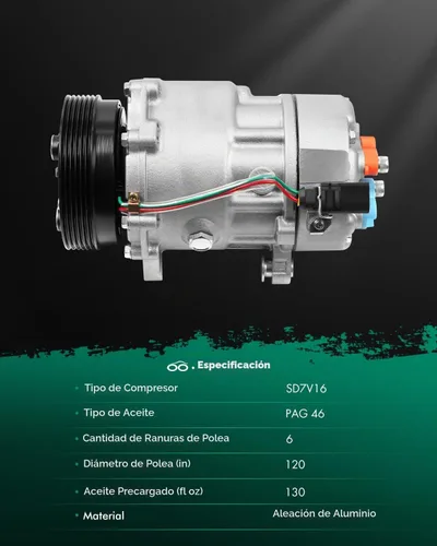 Vista 8 de SCITOO Compresor de CA para Volkswagen para Jetta 2.0L 2000