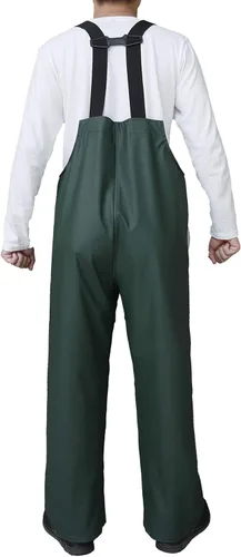 Vista 2 de RainRider Pantalones de lluvia para hombres y mujeres, impermeables, para pesca, caza