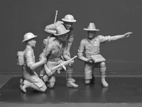 Vista 6 de ICM Modelos CM Gurkha Rifles 1942-1944 Modelo Kit (escala 1/35)