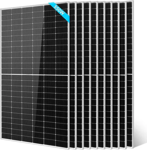 Vista 8 de SUNGOLDPOWER 8 piezas de paneles solares monocristalinos de 370 W, celda solar de grado A, impermeable IP68, panel solar de alta eficiencia