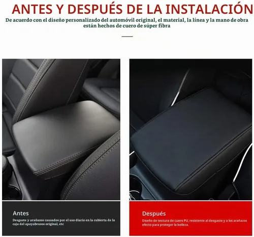Vista 2 de INTGET para 2025 Mazda CX5/CX-5 Accesorios Cubierta de Consola Central para Mazda CX5 2025 2024 2023 2022 2021 2018 2019 2020 Funda de Brazo de Negro