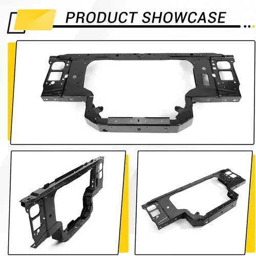 Vista 7 de KUAFU Soporte para Radiador Compatible con Ford F250 F350 F Super Duty 7.3 Diesel de 1992-1998 Reemplazo para FO1225249 F4TZ16138A de Acero