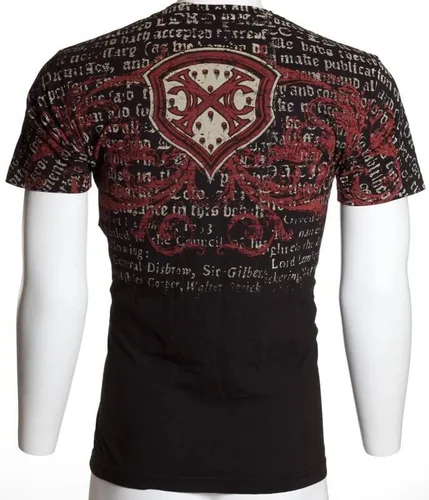Vista 7 de Xtreme Couture by Affliction - Camiseta para hombre, color negro Lightning