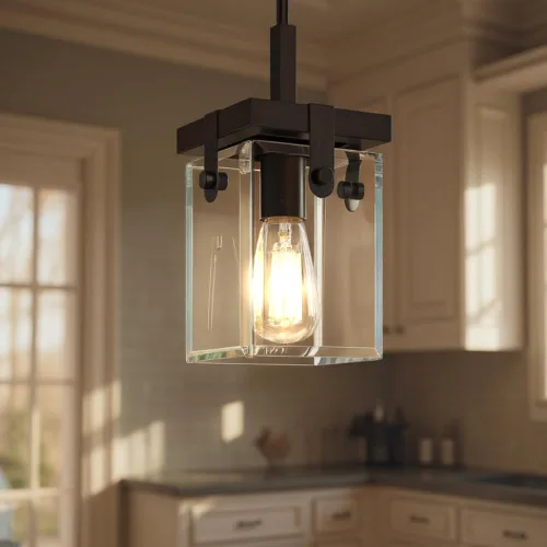 Vista 7 de Urban Ambiance UHP2454 - Lámpara de tocador de baño moderna de lujo, tamaño pequeño: 8.38 pulgadas de alto x 7 pulgadas de ancho, con elementos