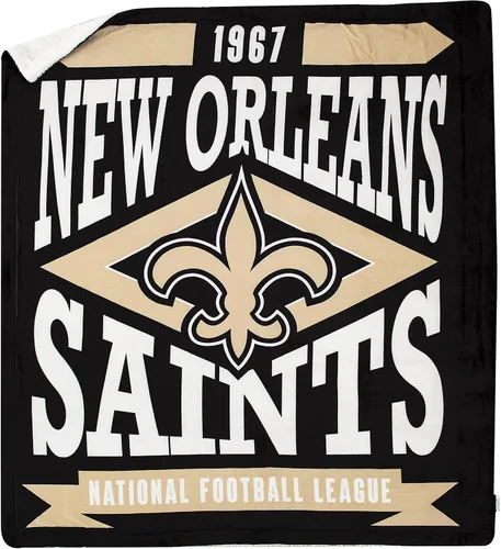 Vista 5 de Northwest NFL Unisex-Adult Silk Touch Sherpa Throw Blanket