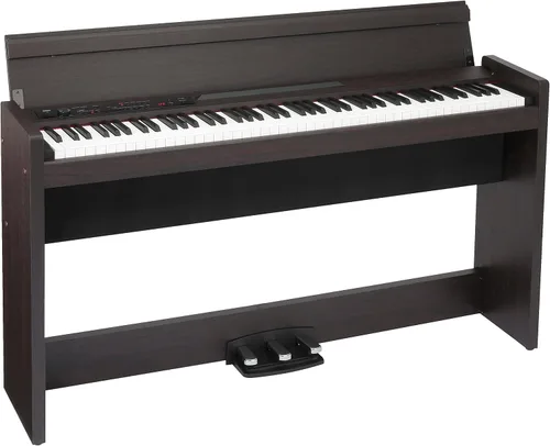 Vista 8 de Korg LP-380U - Piano digital para el hogar con teclado de 88 teclas y soporte, palisandro Rosewood
