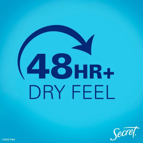 Vista 6 de Secret Dry Spray Desodorante Antitranspirante para Mujeres, Protección sin Peso por 48 Horas contra el Sudor y el Olor, Suave para la Piel, Aroma