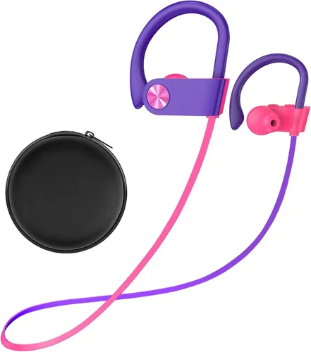 Vista 9 de Stiive Auriculares Bluetooth, Auriculares Deportivos Inalámbricos 5.3 IPX7 Impermeables con Micrófono, Auriculares Intrauditivos Estéreo a Prueba