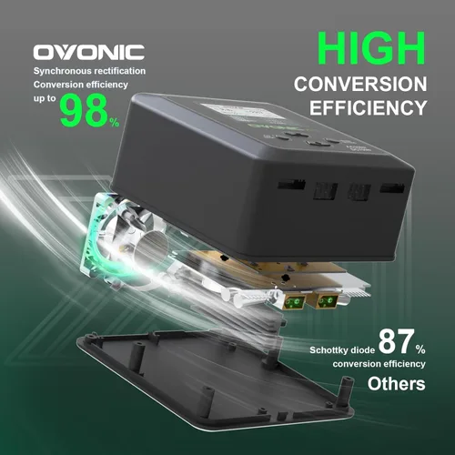 Vista 5 de OVONIC X1 Pro Dual RC LiPo - Cargador de batería para baterías LiPo/LiHV/Life/NiMH/NiCd, AC 300W / DC 700W 16A cargador rápido inteligente con modo