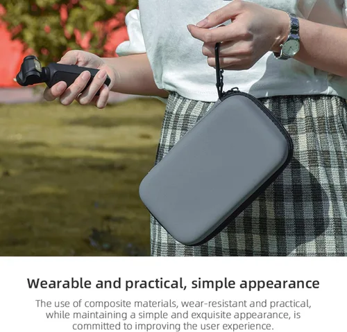 Vista 3 de Caja de viaje Bolsa de almacenamiento de mano Funda protectora para DJI Osmo POCKET 2