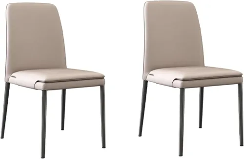 Vista 19 de Sillas de cocina de comedor, sillas de comedor con patas de metal, sala de estar, comedores apilables, silla de cocina, silla de comedor al aire