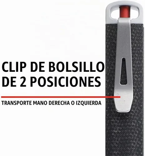 Vista 5 de Coast Founder's Collection SELECT Cuchillo plegable de bolsillo para llevar todos los días del caballero, hoja Tanto Negro