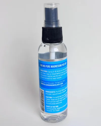 Vista 4 de Spray de Aceite de Magnesio - Spray de Magnesio 100% Natural - 2 oz
