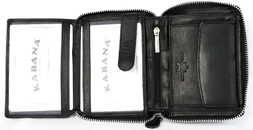 Vista 4 de FLW-Kabana Tri fold para hombre, negro, talla única, Negro -, Tri Fold