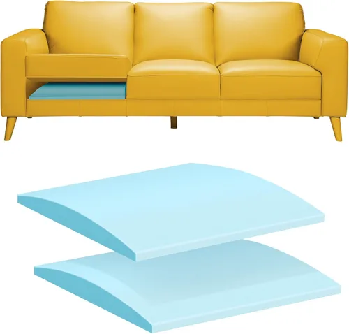 Vista 10 de Soporte de Cojines de Sofá para Asiento Caído de 20 x 20 pulgadas, Almohadillas de Inserción, Tablero de Soporte, Cojín de Asiento de Sofá