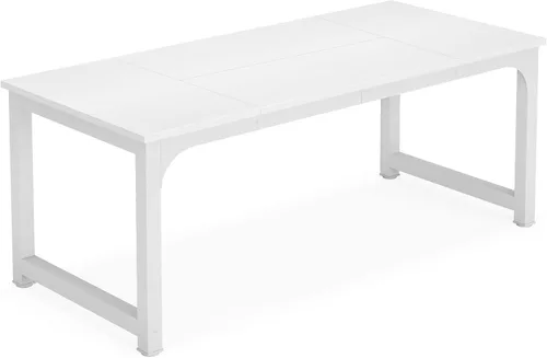 Vista 14 de Mesa para computadora Tribesigns moderna estilo sencillo para PC, portátil, estudio, moderna estación de trabajo para el oficina en casa