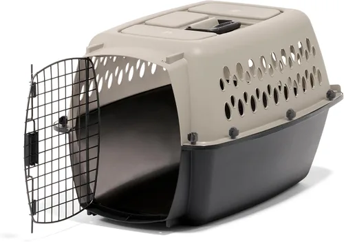 Vista 12 de Petmate Vari - Perrera/Transportadora para perros portátil apto para aerolíneas y jaulas para perros pequeños, plástico duradero, transportador