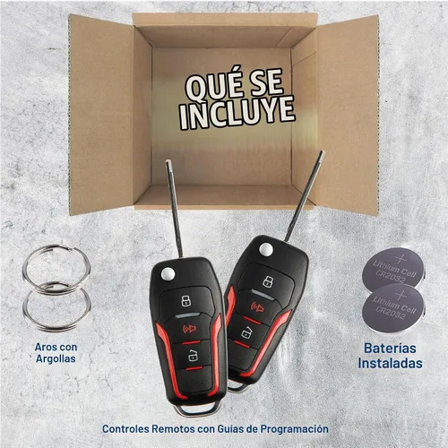 Vista 3 de 2 llaveros KeylessOption para 1998, 1999, 2000, 2001, 2002, 2003, 2004, 2005, 2006, 2007, 2008, 2009, 2010, 2011, 2012, 2013, 2014, 2009, 2010 Dos