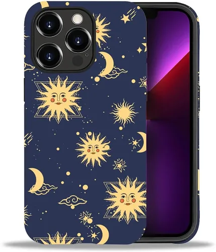 Vista 37 de DAIZAG Funda compatible con iPhone 11, hermoso color arena, patrón completo, carcasa rígida híbrida de plástico TPU + funda de protección