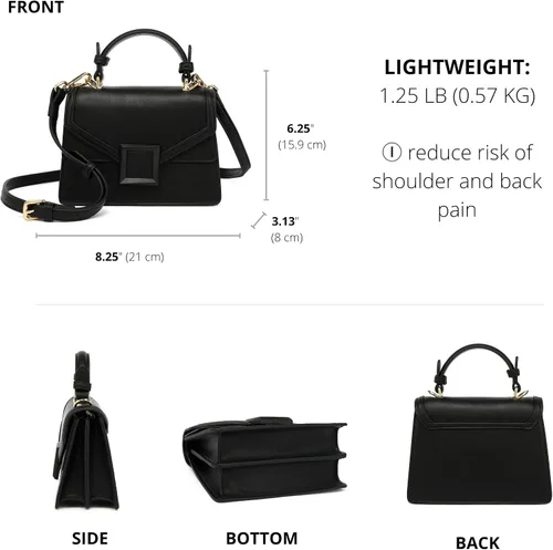 Vista 3 de Scarleton Top Handle Purses for Women Satchel Shoulder Bag Purse Crossbody Bags for Women Handbags for Women H2086